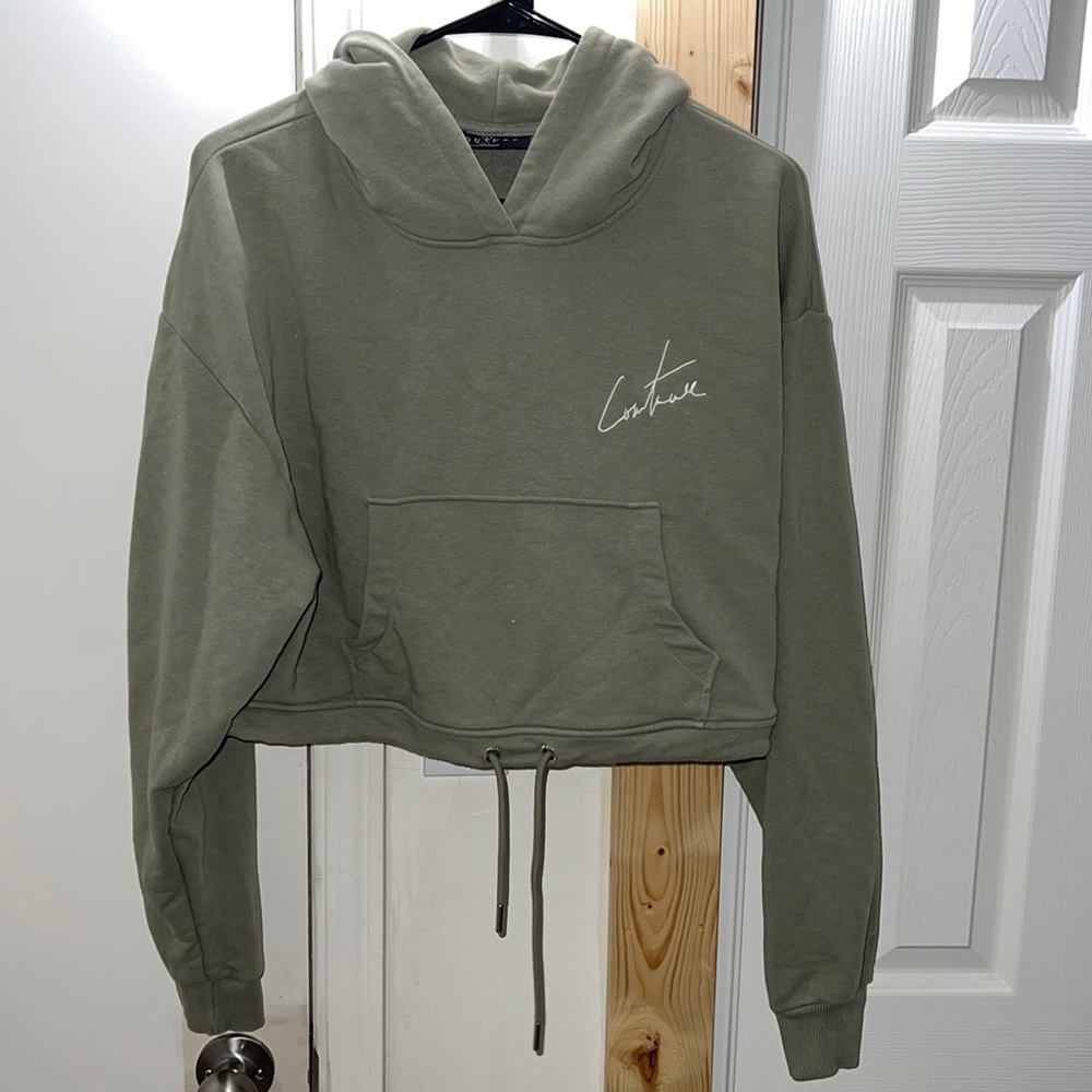 The Couture Club Cropped Hoodie
